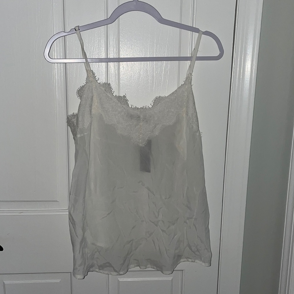 White Abercrombie Tank Top